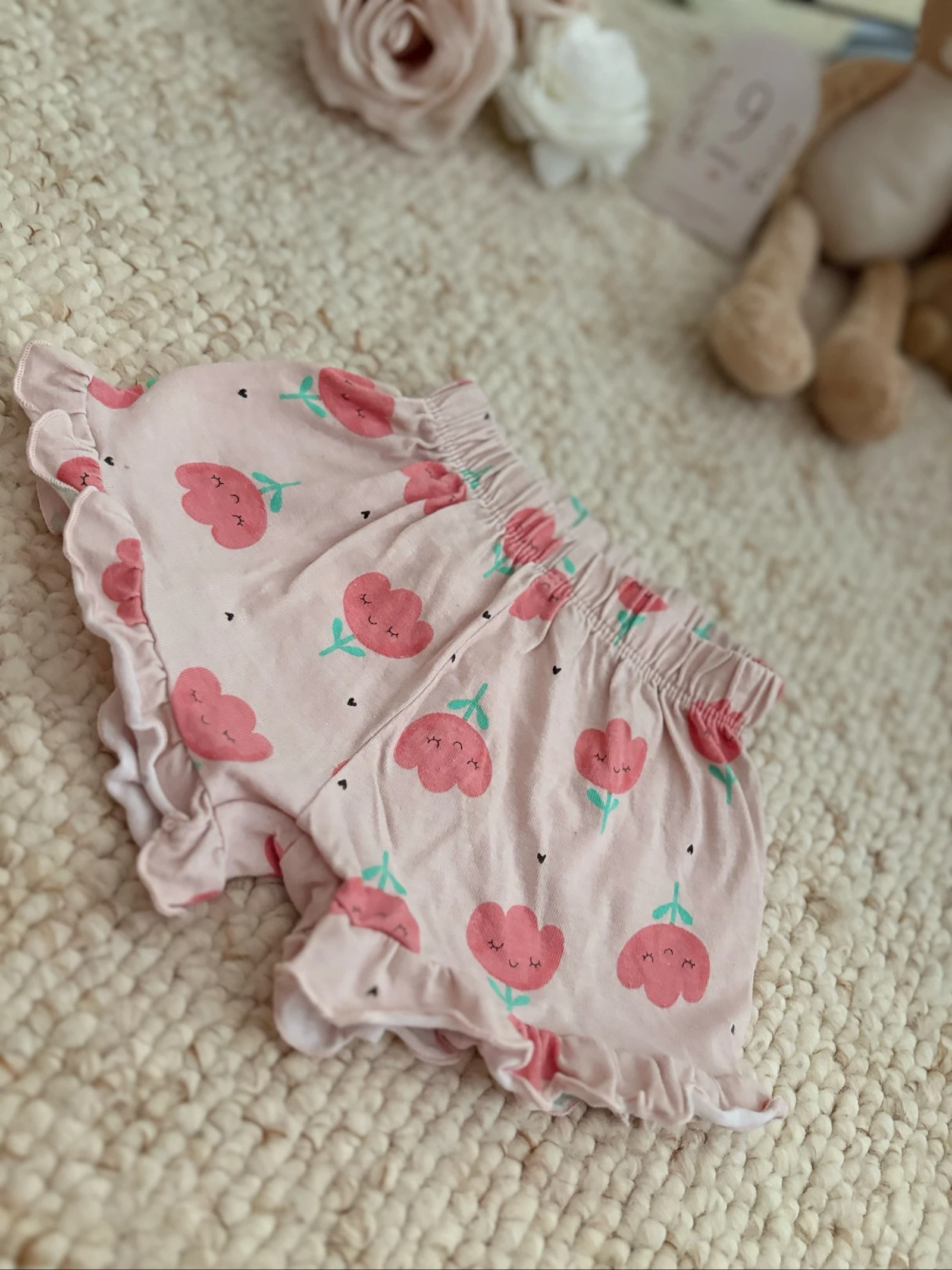 🎀 Short fille 9 mois